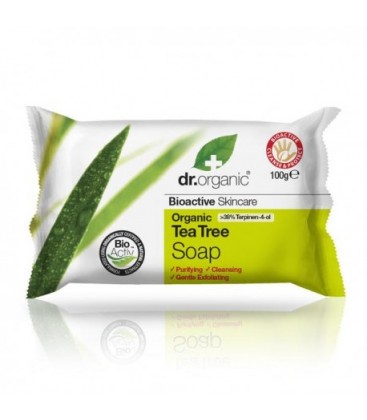 Tea Tree Soap Sapone solido 100 gr DR. ORGANIC